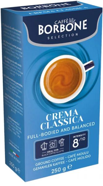 Borbone Crema Classica gemahlen