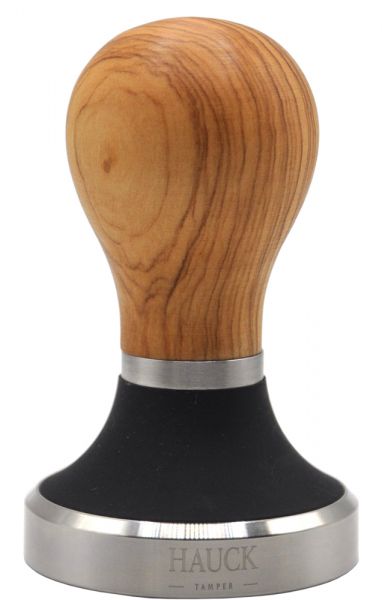 Tamper (Barista-Line) Rune Wild Olive / Olive wood - Hauck