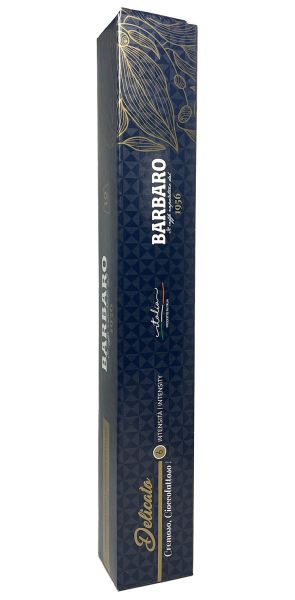 Barbaro Delicato 10 Nespresso - kompatible Aluminiumkapseln