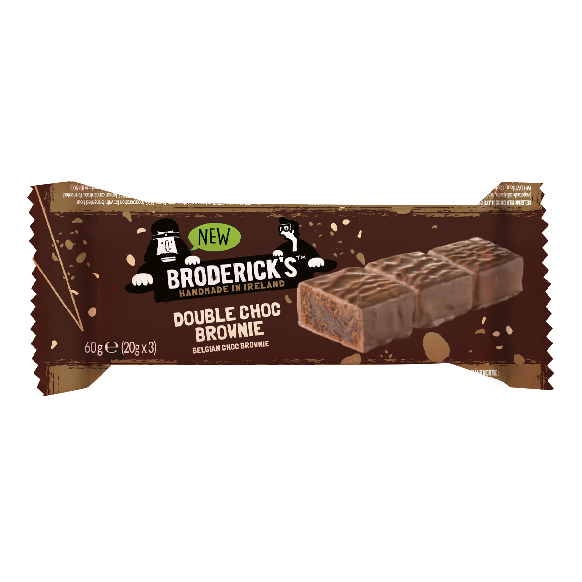 »Handmade« Broderick's Brownie chocolate bar