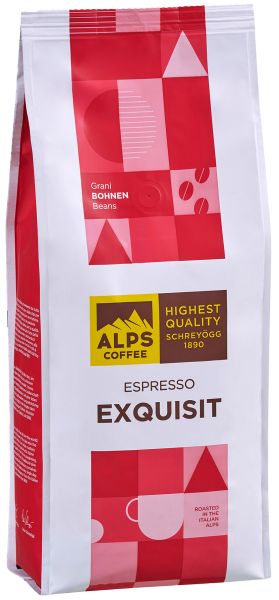 Alps Coffee Schreyögg Kaffee Espresso EXQUISIT - Espresso Italiano